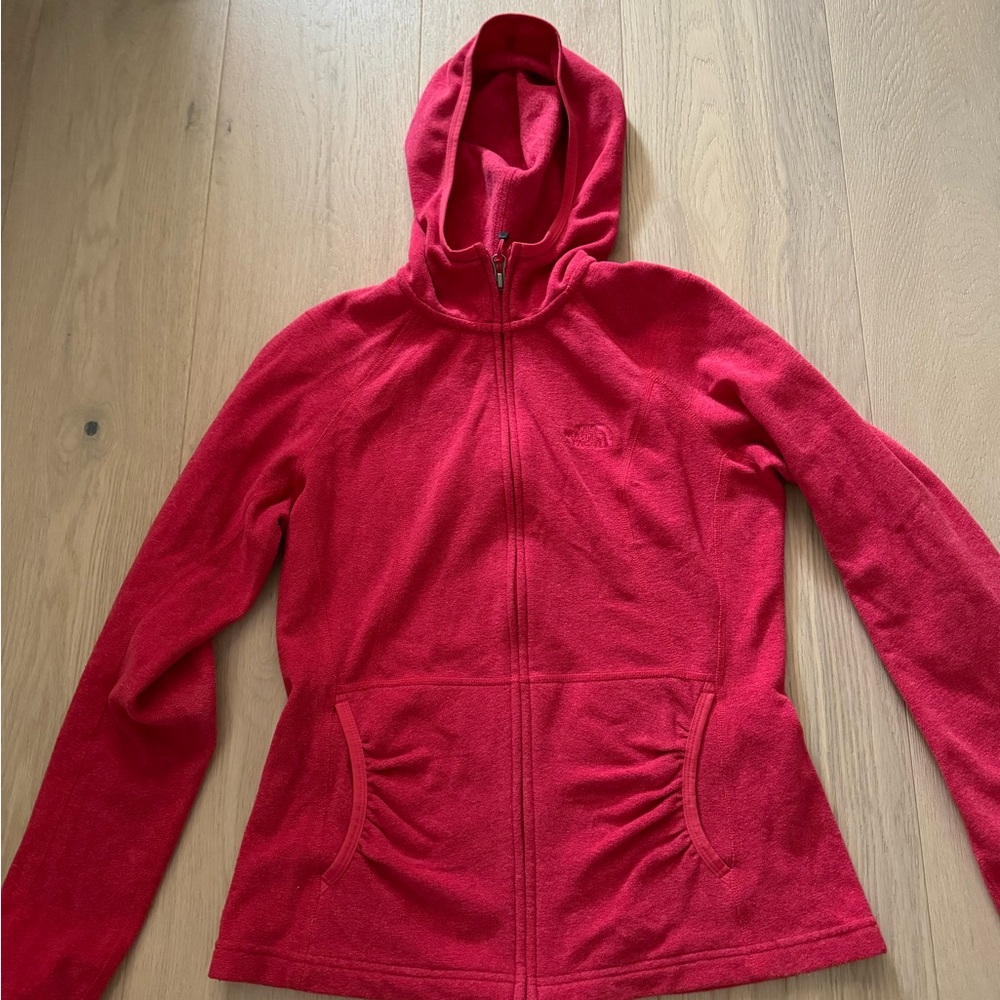 Vintage north face zipper hoodie